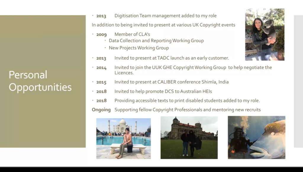 Image of  copyright journey