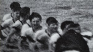 Tele-snap of the boat race