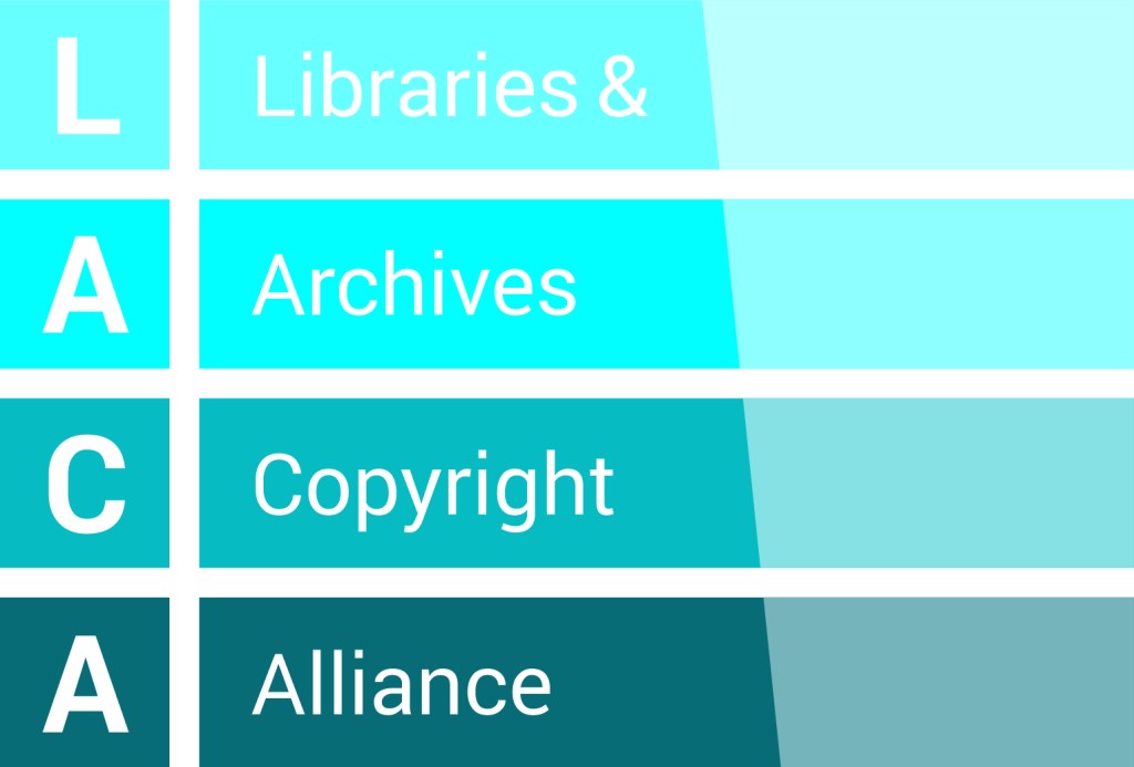 LIbraries and Archives Copyright Alliance logo 